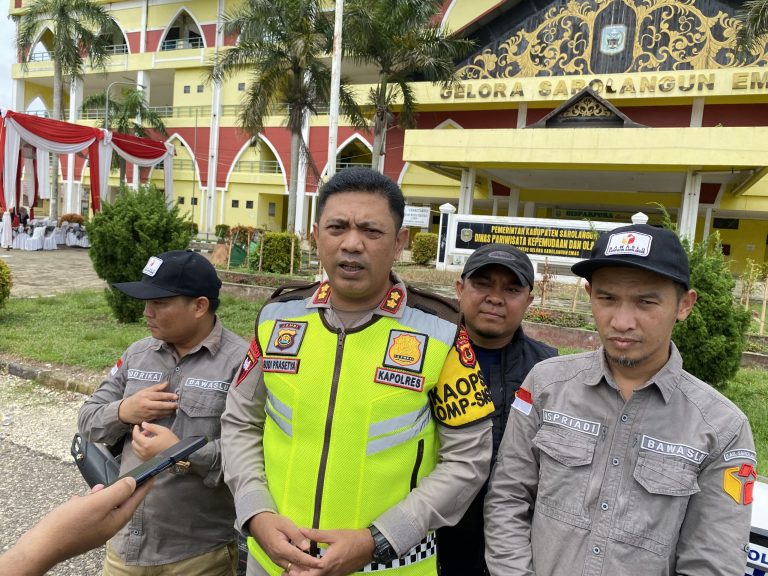 Pilkada Serentak 2024 di Sarolangun Kondusif