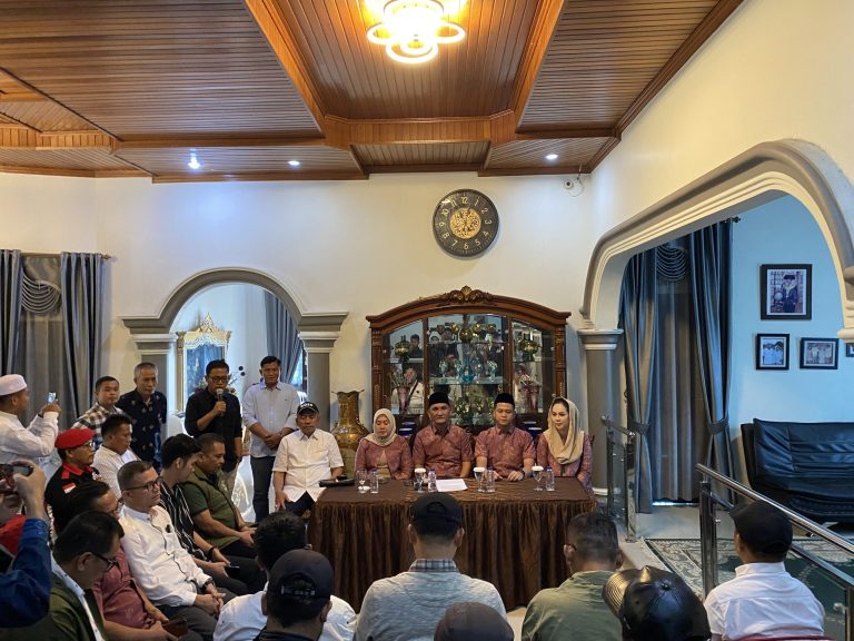 Unggul Dipenghitungan Cepat, Pasangan Cabub Sarolangun Hurmin Gerry Ajak Tim Bersama Jaga Kondusifitas