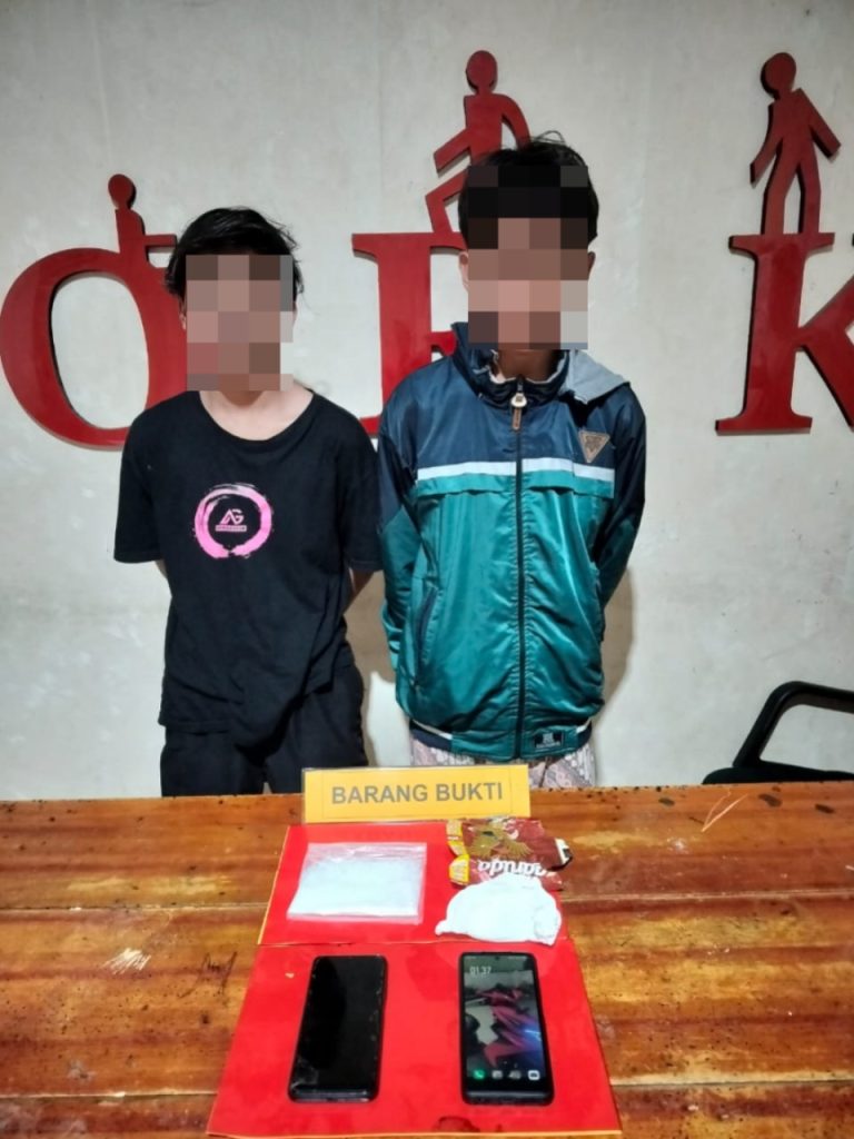 Tim Rajawali Sat Narkoba Polres Sarolangun Tangkap Dua Pelaku Anak Dibawah Umur