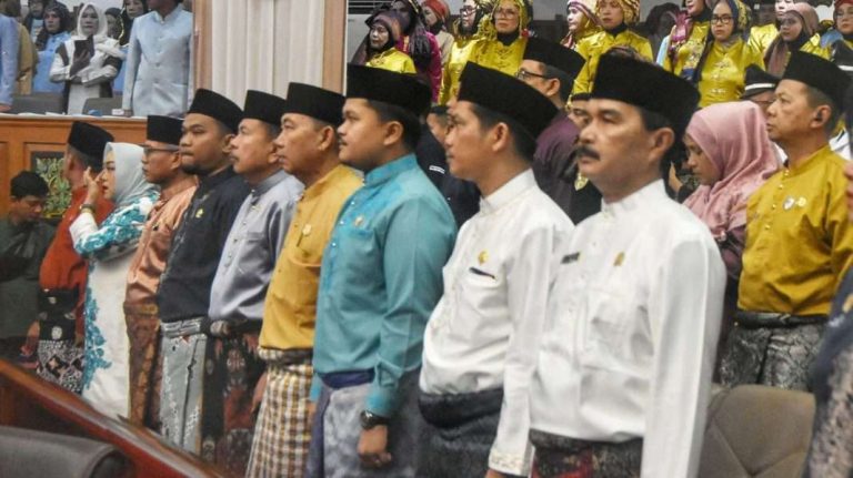 Ketua DPRD Sarolangun Hadiri Rapat Paripurna Istimewa  ke-68 Provinsi Jambi