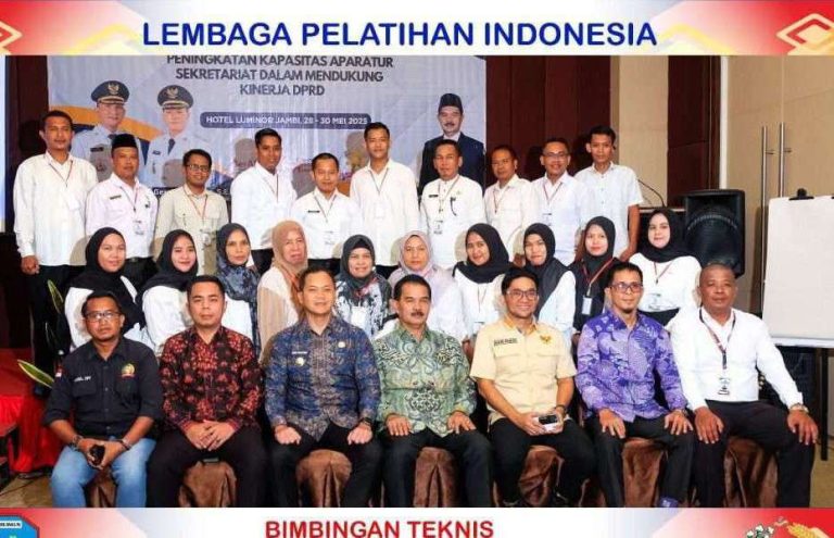 Tingkatkan Kapasitas Aparatur, Sekretariat DPRD Ikuti Bimtek Bersama Lapin