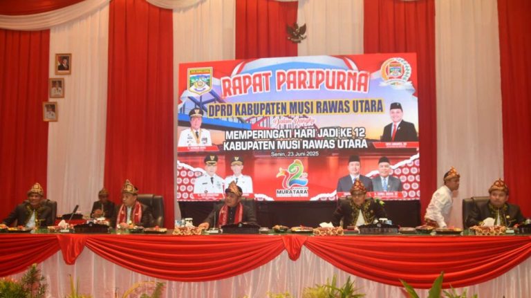 Hadiri HUT Muratara ke 12, Bupati Sarolangun Kerjasama Antara Daerah Diperkuat