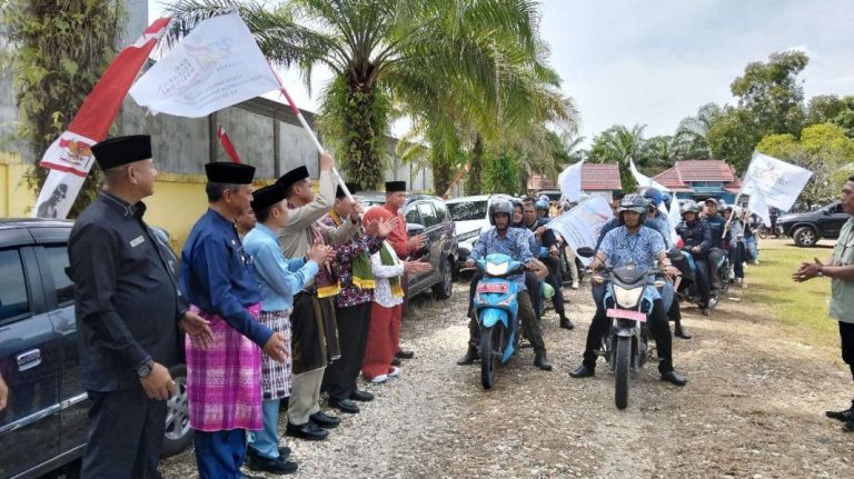 Wabup Gerry Lepas Kirab Bangga Kencana Menuju Lubuk Linggau