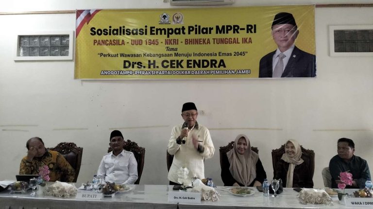 Kenalkan Empat Pilar MPR-RI, Cek Endra Gelar Reses di Sarolangun