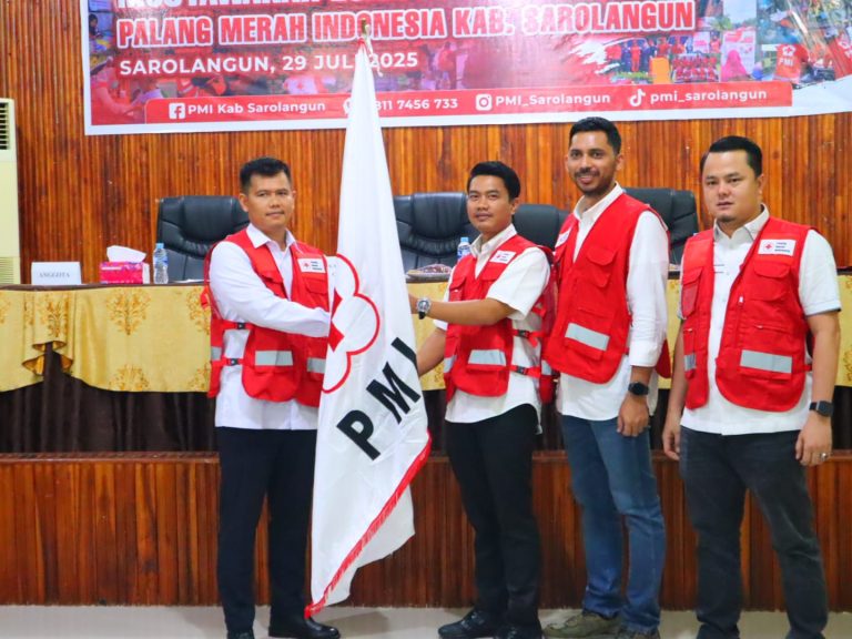 Terpilih Aklamasi, Ario L Pajrin Resmi Nahkodai PMI Sarolangun