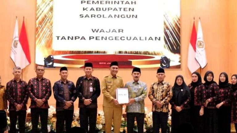Sarolangun Raih Opini WTP 9 Kali Beruntun, Ketua DPRD Sarolangun Hadiri Penyampaian LHP Tahun 2024 di Jambi