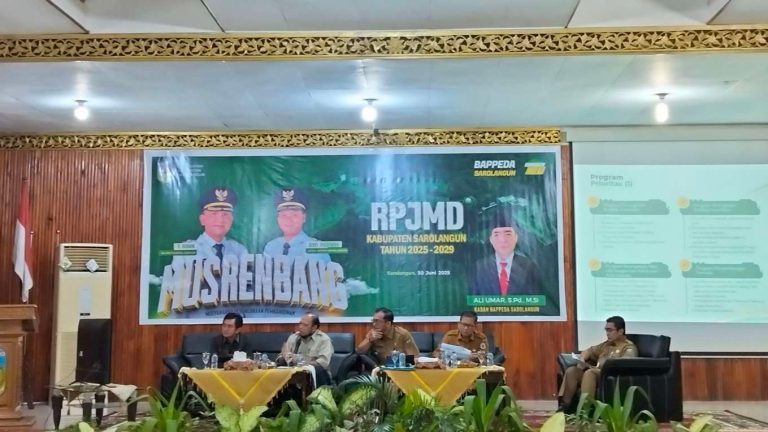 Bappeda Sarolangun Gelar Musrenbang RPJMD Tahun 2025-2029