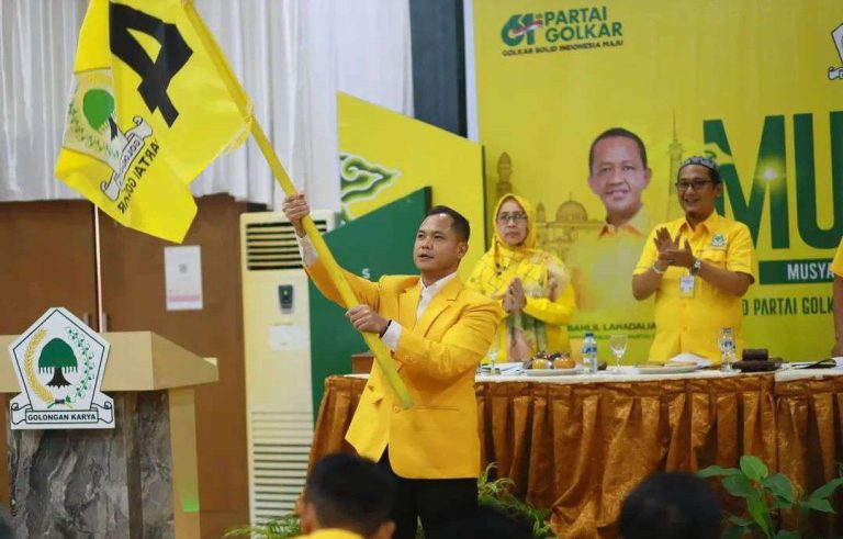 Terpilih Aklamasi, Gerry Trisatwika Resmi Nahkodai DPD II Partai Golkar Sarolangun