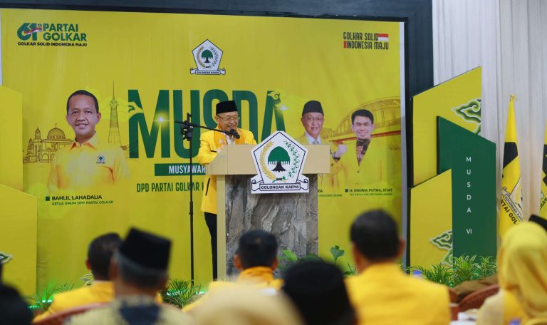 DPD II Golkar Sarolangun Gelar Musda ke VI, Cek Endra : 61 Tahun Partai Golkar Selalu Mendukung Program Pemerintah